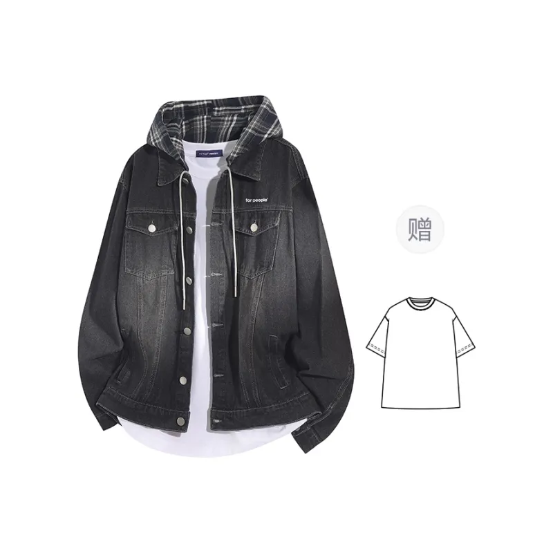 FAX FOR FMACM Denim Jacket Unisex-11