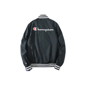 Champion Baseball Jerseys Unisex Black