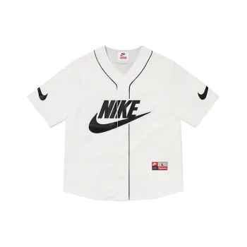 Supreme Nike Leather Baseball Jersey