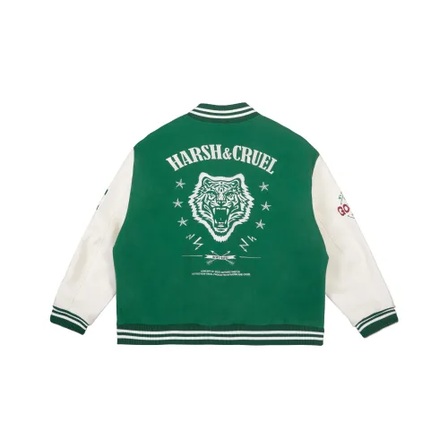 HARSH AND CRUEL Baseball Jacket Unisex