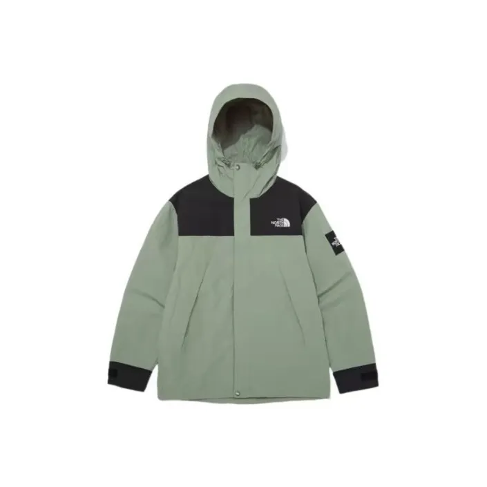 THE NORTH FACE MARTIS Waterproof And Windproof Windbreaker Jacket Unisex Green-0