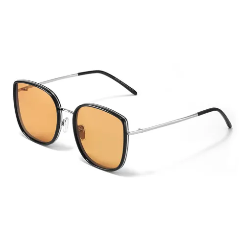 Wood Premium Alloy TR/Memory Plastic Square Sunglasses Unisex