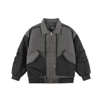 XINYINSU FW24 Jackets Coats Unisex Dark Gray