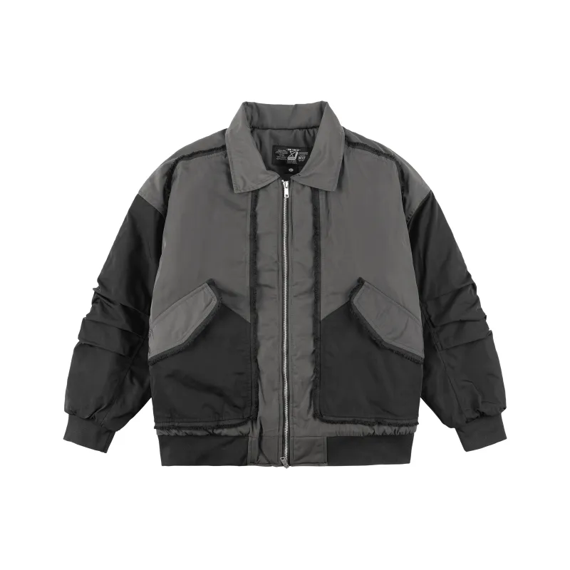 XINYINSU FW24 Jackets Coats Unisex Dark Gray-0