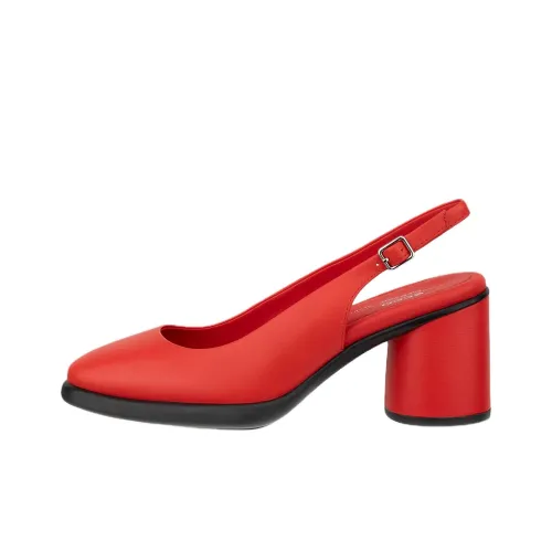 Ecco SCULPTED LX 55 Chunky Heel High Heels 5.5cm Women's Red