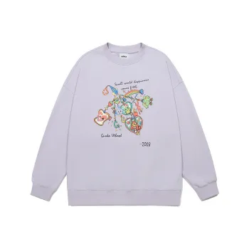 Guuka Sweatshirt Unisex Light Purple