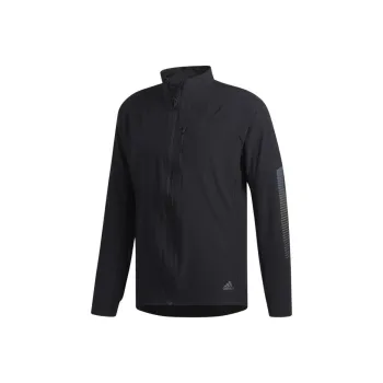 Adidas Rise Up Running Jackets Coats Men's Black