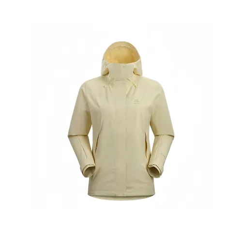KAILAS Waterproof, Windproof, And Abrasion Resistant Windbreaker Jacket Unisex Galalith Yellow
