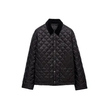 PRADA SS25 Jackets Coats Men's Black