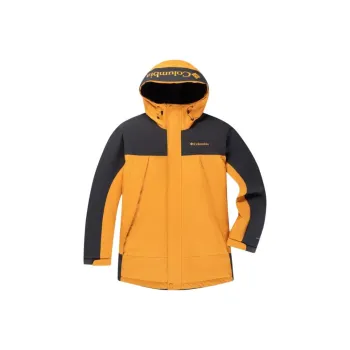 Columbia Omni Heat Skiing And Paragliding Waterproof And Warm Windbreaker Jacket Men's Yellow