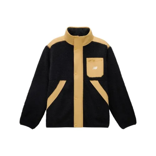 New Balance Velvet Jackets Men Black
