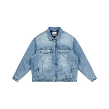 EMPTY REFERENCE Puffer Jackets Unisex Light Blue