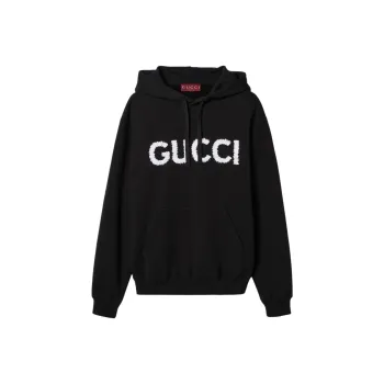 GUCCI Embroidered Jersey Sweatshirt