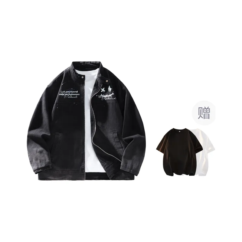 LA'T.WEEKEND Denim Jacket Unisex-12