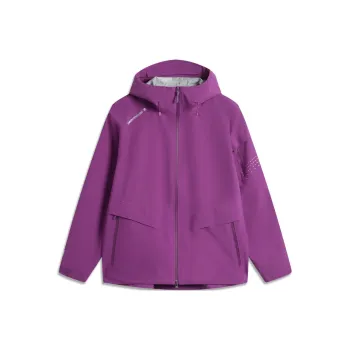LiNing CF Tracing Wulong Armor Collection Waterproof And Windproof Windbreaker Jacket Unisex Cosmos Purple