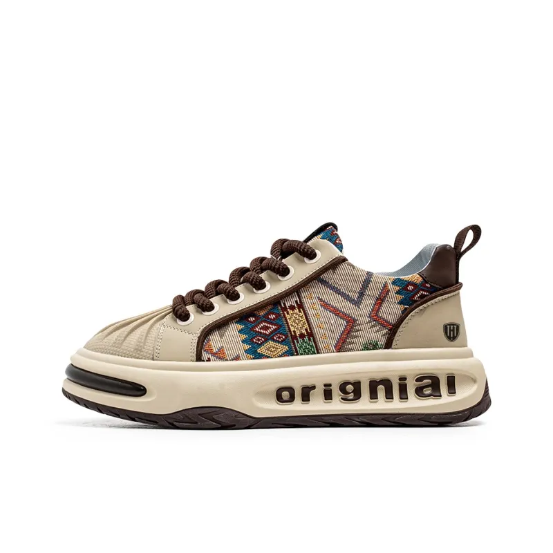 HACKBUTEER Low Top Casual Shoes Men's Box Included-11