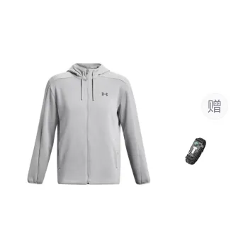 Under Armour Jackets Coats Men's Gray, Comes With Survival Bracelet