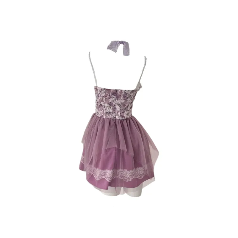 ARIADNAW STUDIO Slip Dress Women's Purple-1