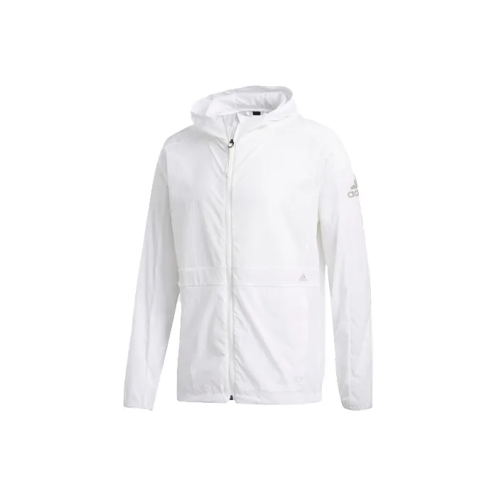 Adidas Windproof Sun Protection Clothing Men's White-0