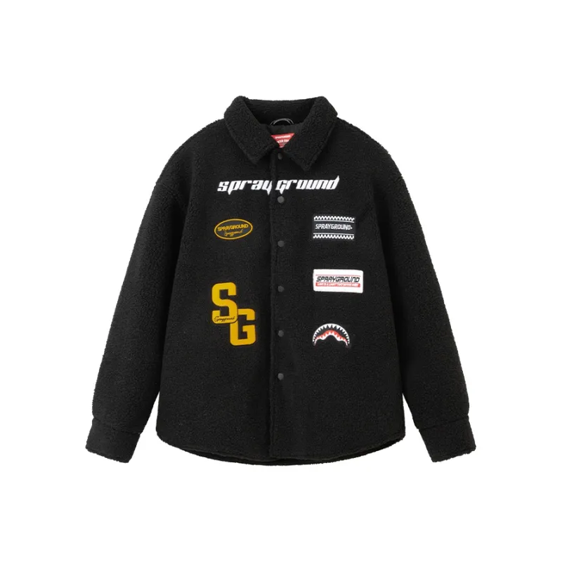SPRAYGROUND Velvet Jackets Unisex-12