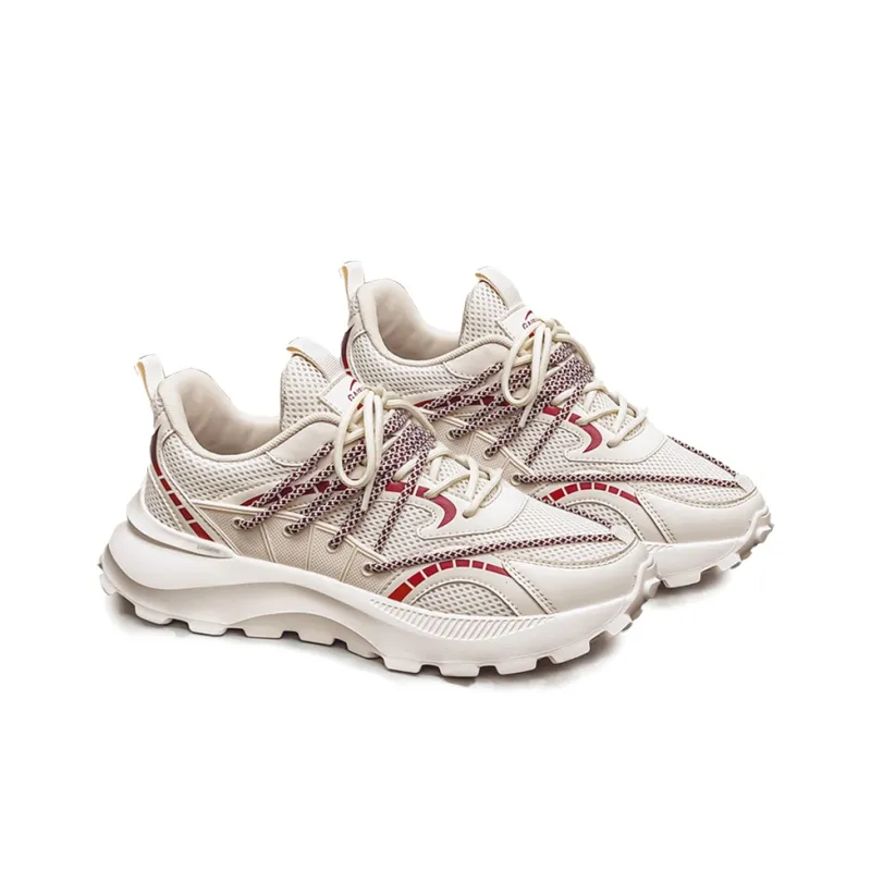Hong Kong Meng Slip Resistant, Breathable, Height Increasing Low Top Chunky Sneakers Men's-9