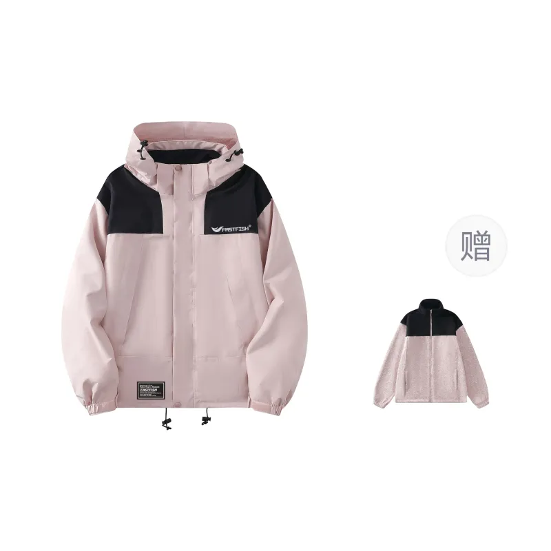 FASTFISH Waterproof And Windproof Windbreaker Jacket Unisex-12