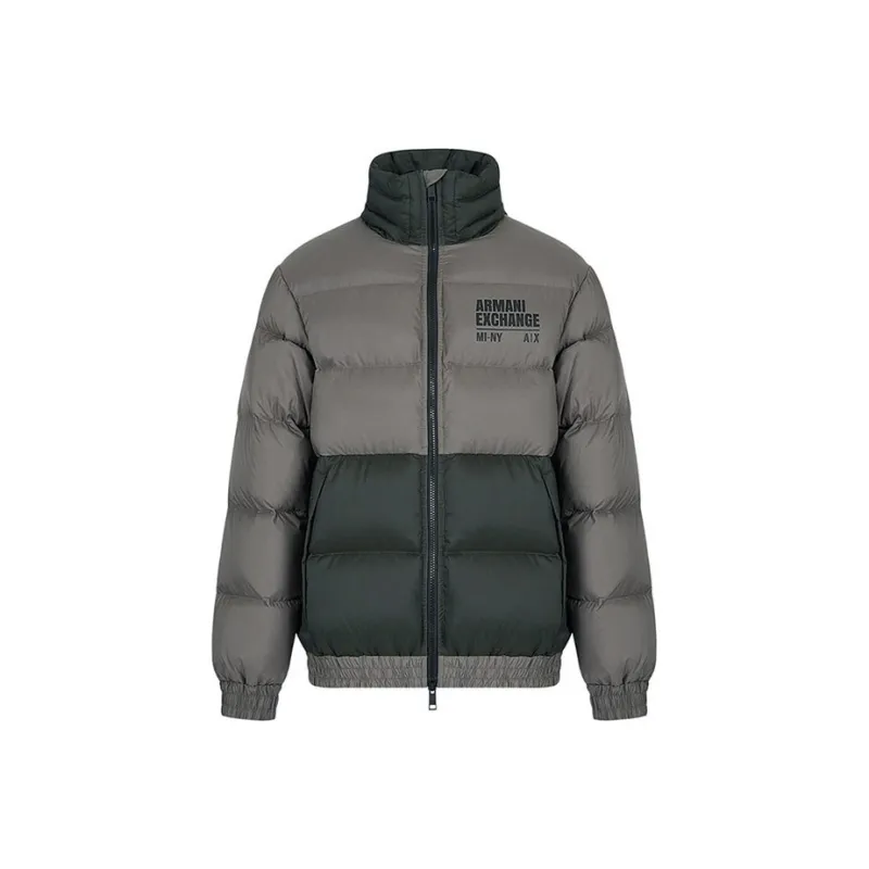 ARMANI EXCHANGE FW22 Down Jacket Men's Dark Gray-0
