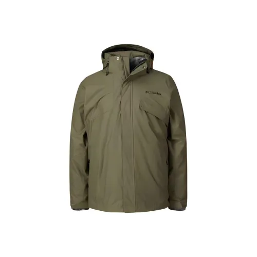 kolorze Bugaboo 3 Water Resistant Windproof Breathable Windbreaker Jacket Men's Green