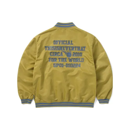 Thisisneverthat Jackets Unisex Gold