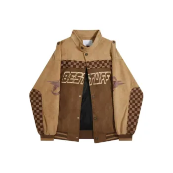 TESTUNG Jackets Unisex Tan