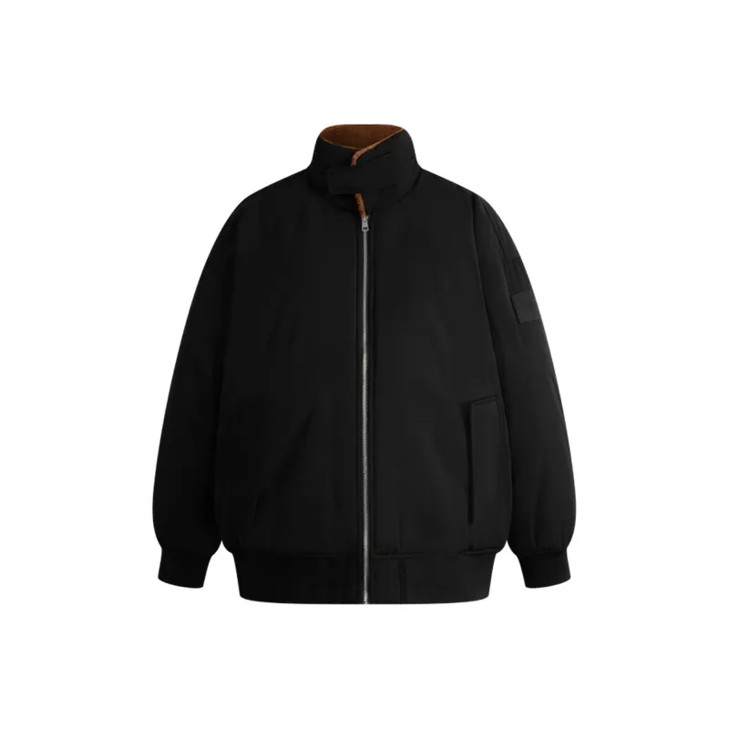CALVIN KLEIN Puffer Jacket Men's Space Black/Coffee Brown-0