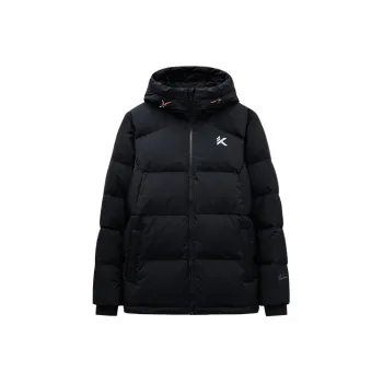 Anta Basketball Collection Down Jacket Men's Basic Black