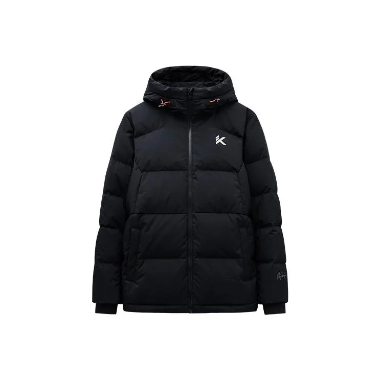 Anta Basketball Collection Down Jacket Men's Basic Black-0