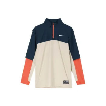 Nike Jackets Men Blue With White Lettering