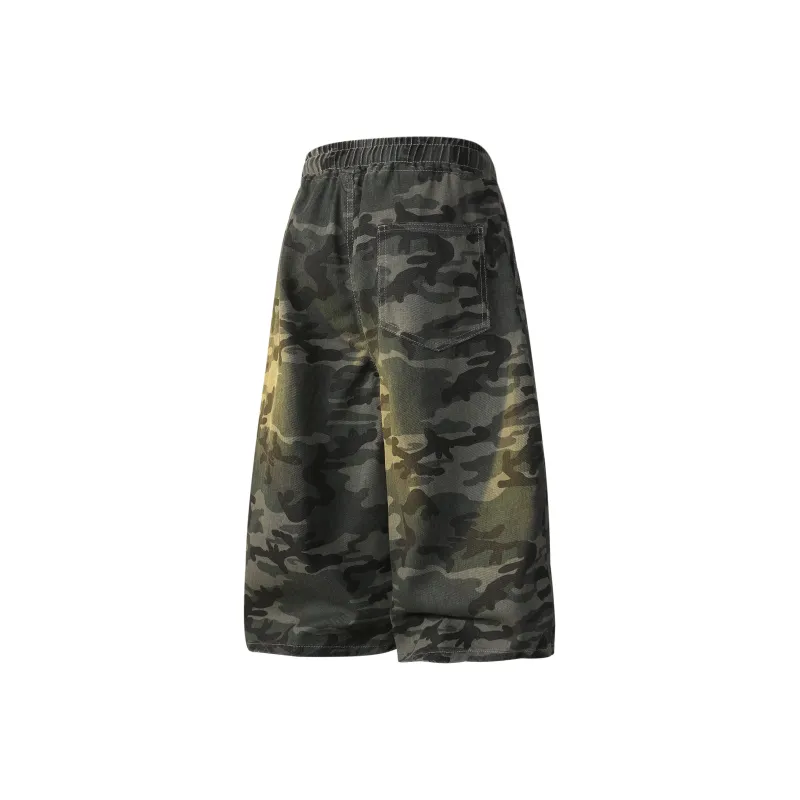 Supremo Cat Casual Pants Unisex Camouflage-1