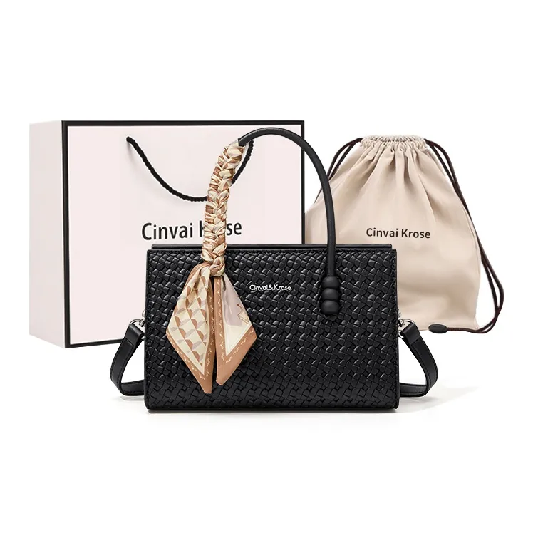 CinvaiKrose Synthetic Leather With Microfiber Handbag Regular Women's Multicolor-5
