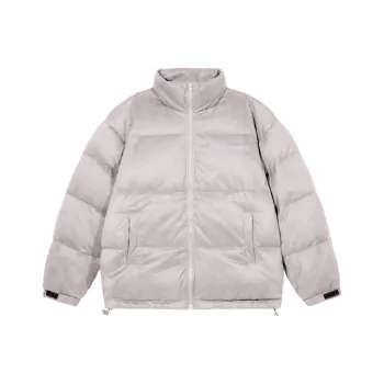 KILLWINNER Letter Stand Collar Loose Fit Thickened Down Jacket Unisex