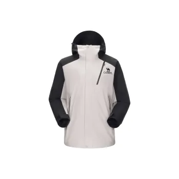 CAMEL Capsule Waterproof, Windproof, Breathable, And Thermal 3 in 1 Windbreaker Jacket Unisex