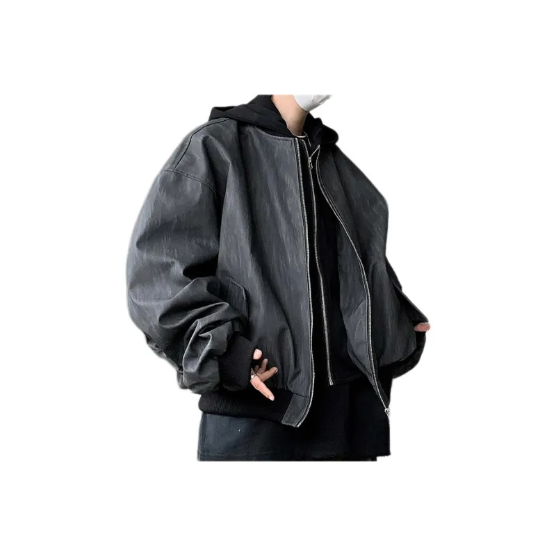 ZONEiD Jackets Unisex Black Gray Color-0