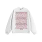 White Heather Gray-Red Text