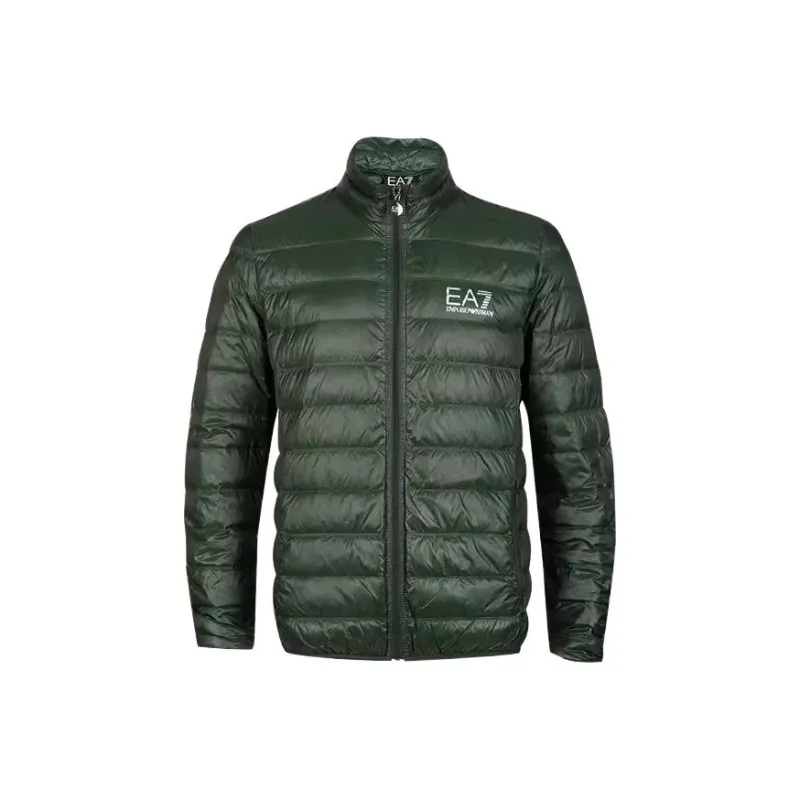EMPORIO ARMANI Logo-print Padded Jacket-0