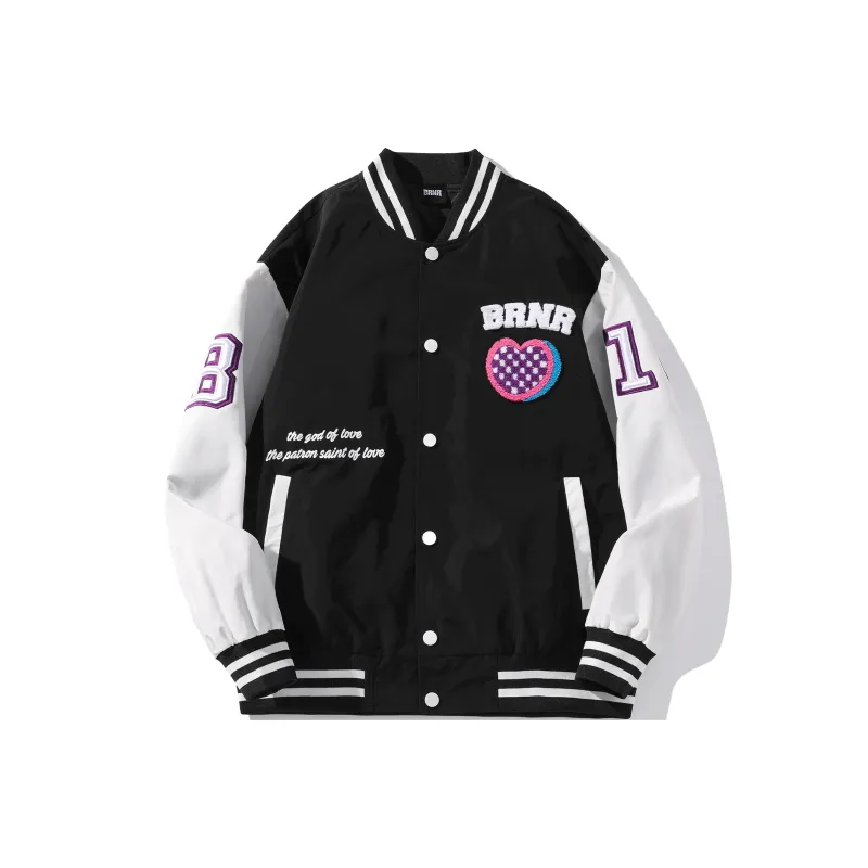 BRNR x MUDANTING Baseball Jacket Unisex-0