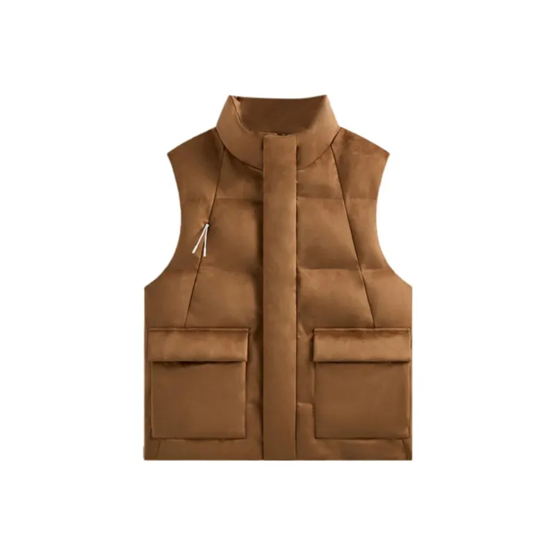 KITH Bonded Microsuede Midi Vest-0