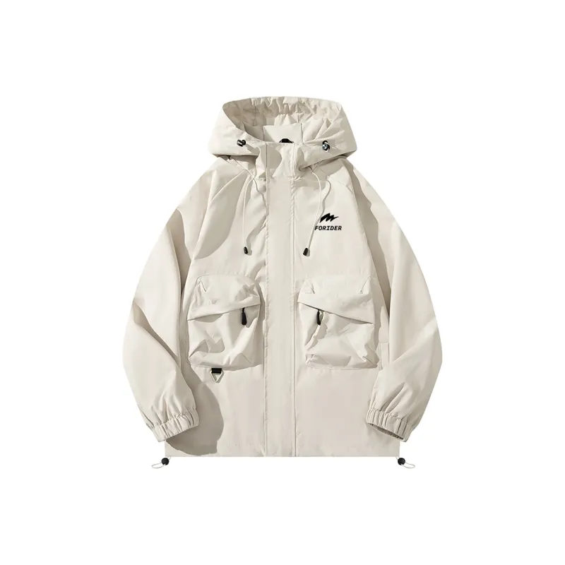 FORIDER Water Resistant Windproof UV Protection Breathable Windbreaker Jacket Unisex-2
