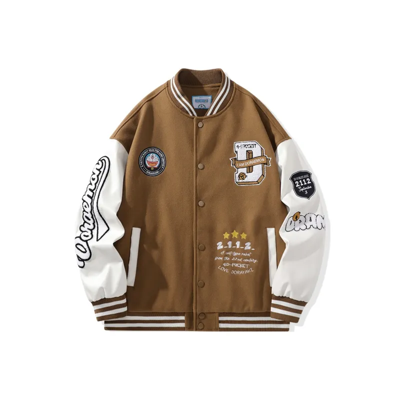 DoraemonA Baseball Jackets & Coats Unisex-2