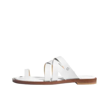 MICHAEL KORS Slide Slippers Women's White