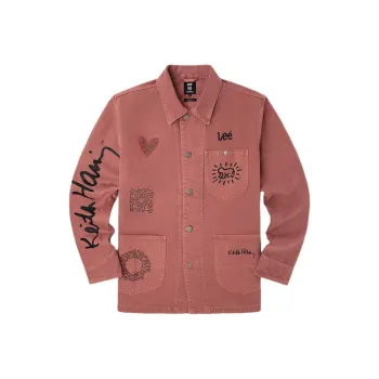 Lee Denim Jacket Men's Rose Red