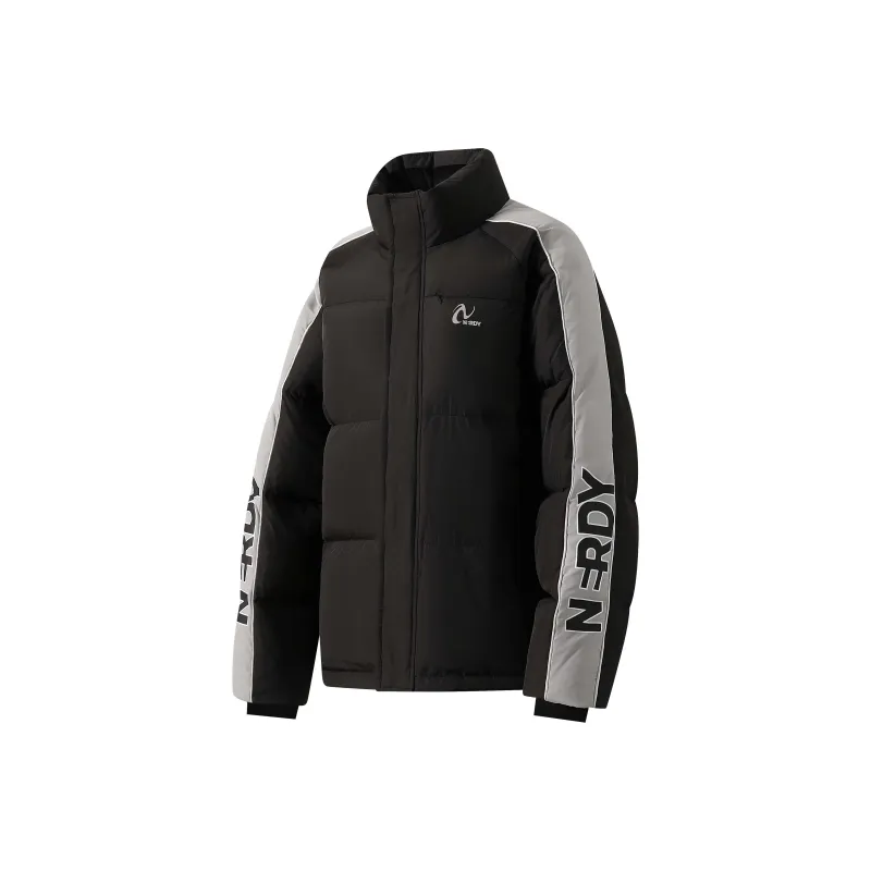 Nerdy Down Jackets Unisex Black-0