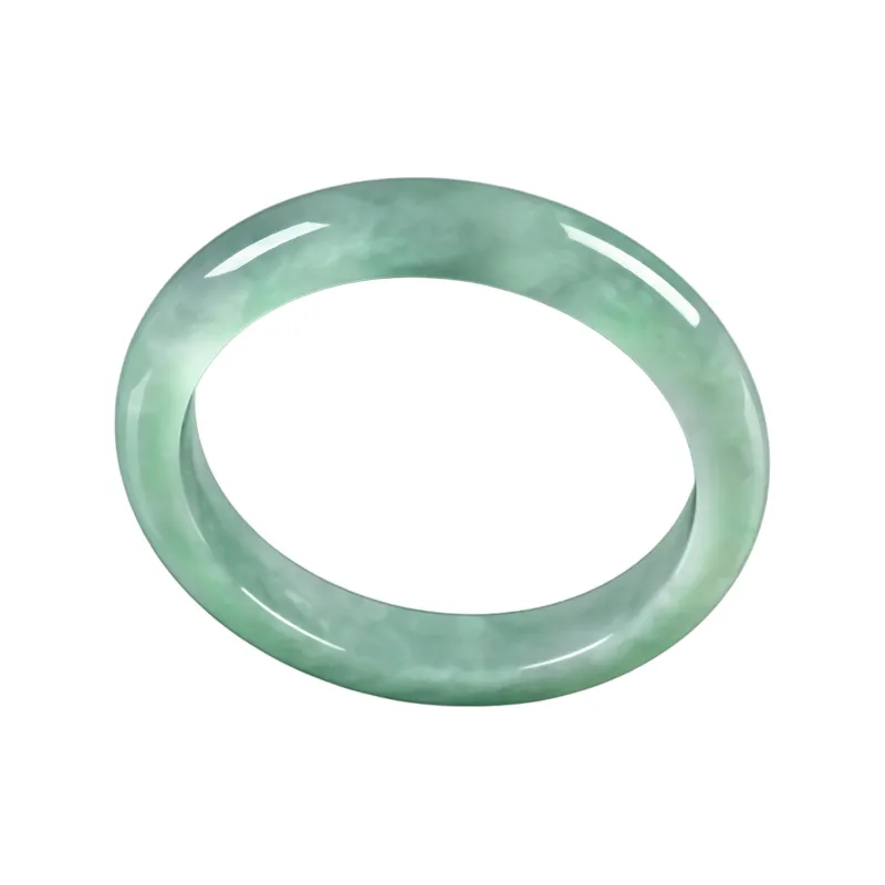 PUPAN Ice Glutinous Jadeite Bangles Women's-0