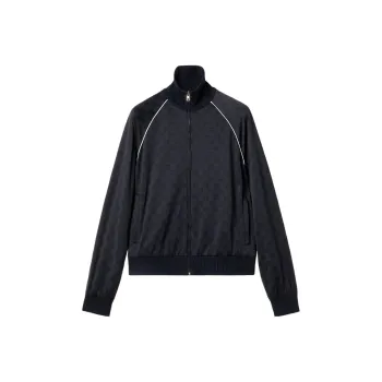 GUCCI Monogrammed Zip Up Jacket